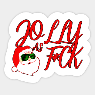 Jolly as F censored Sticker